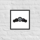 Porsche 911 991.2 GT3 (2018 - 2019) GT Silver MPH | Framed Print