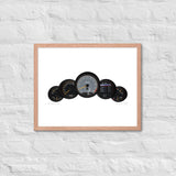 Porsche 911 991.2 GT3 (2018 - 2019) GT Silver MPH | Framed Print