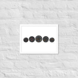 Porsche 911 930 Turbo (1975 - 1989) MPH | Framed Print