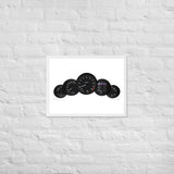 Porsche 911 991.1 911 R (2016) KPH | Framed Print