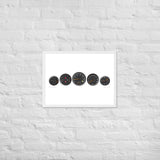 Porsche 911 930 Turbo (1975 - 1989) MPH | Framed Print