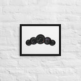 Porsche 911 991.1 911 R (2016) MPH | Framed canvas