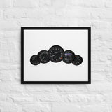 Porsche 911 991.1 911 R (2016) MPH | Framed canvas