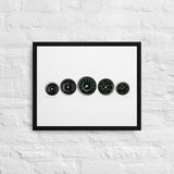 Porsche 901 (1964) KPH | Framed canvas