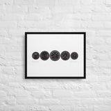 Porsche 911 964 Carrera (1989 - 1994) KPH | Framed canvas