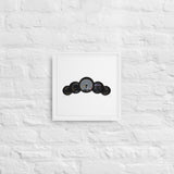 Porsche 911 991.2 GT3 (2018 - 2019) GT Silver KPH | Framed canvas