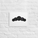 Porsche 911 991.1 911 R (2016) MPH | Framed canvas