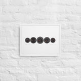 Porsche 911 964 Carrera (1989 - 1994) KPH | Framed canvas