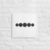 Porsche 911 964 Carrera (1989 - 1994) KPH | Framed canvas