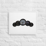 Porsche 911 991.2 GT3 RS (2018) MPH | Framed canvas