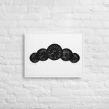 Porsche 911 991.1 911 R (2016) KPH | Framed canvas