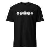 Porsche 911 993 Carrera (1994 - 1997) KPH white-dial | Short-Sleeve Unisex T-Shirt