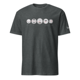 Porsche 911 993 Carrera (1994 - 1997) KPH white-dial | Short-Sleeve Unisex T-Shirt