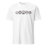 Porsche 911 993 Carrera (1994 - 1997) KPH white-dial | Short-Sleeve Unisex T-Shirt